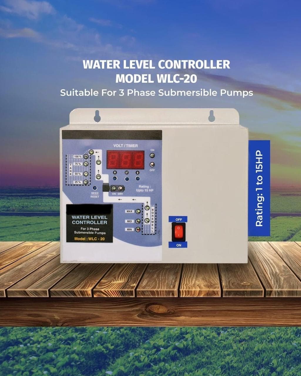 1Phase Monoblock Automatic Water Level Controller