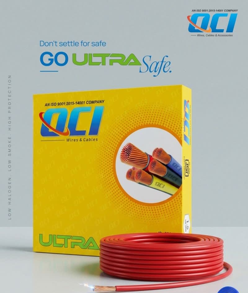OCI 4.0sqmm Copper Wire-90mtrs Bundel